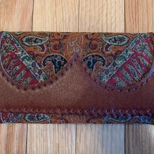 Leather Clutch Purse